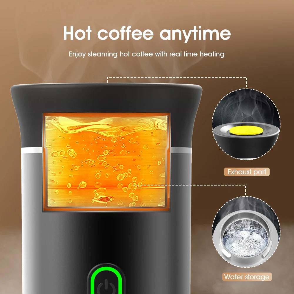 portable coffee espressor